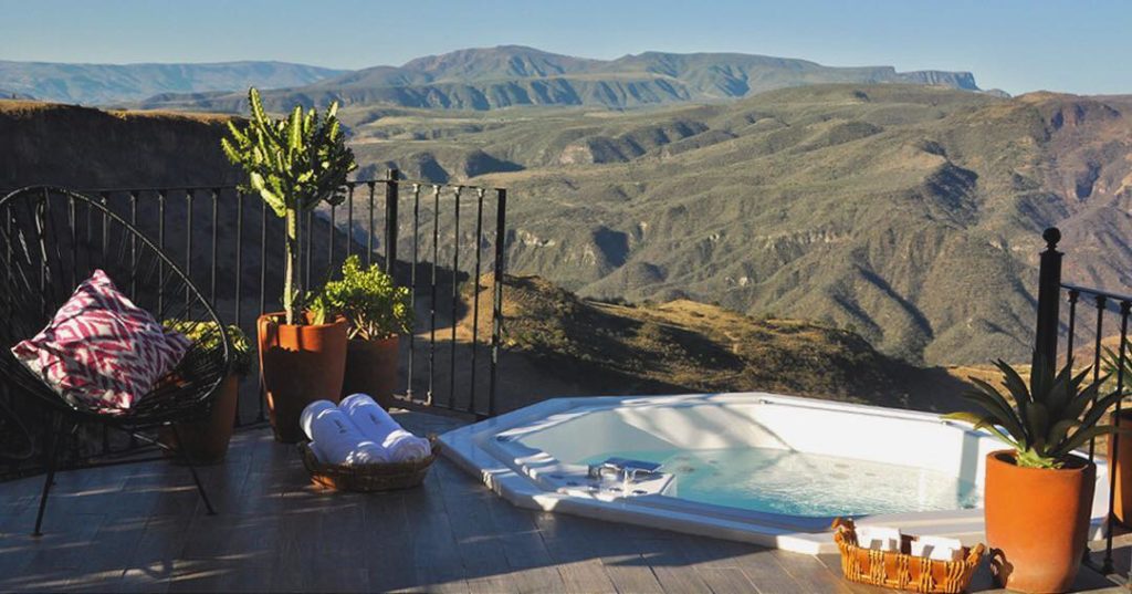 El único jacuzzi volado en la barranca de Jalisco te dejará sin palabras