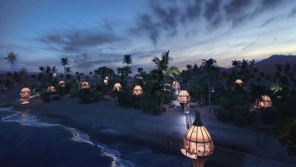 Duerme en un ‘capullo humano’ en plena Riviera Maya (al ver las fotos querrás reservar cuanto antes)