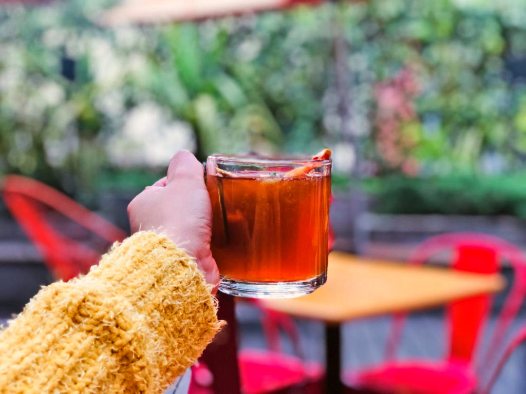 Apúntate al ‘terraceo navideño’ con bebidas calientes en Biergarten