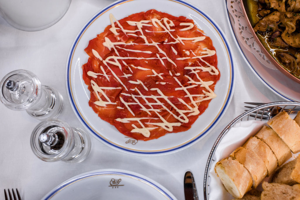 7 restaurantes para adictos al carpaccio en la CDMX