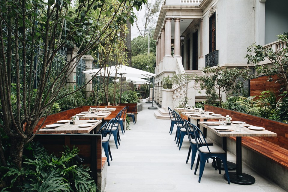 Restaurante bonito CDMX en casa colonial