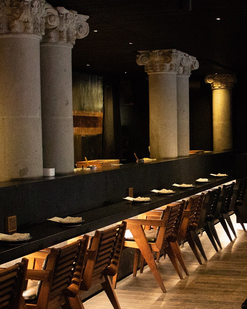 Terrazas nocturnas sushi