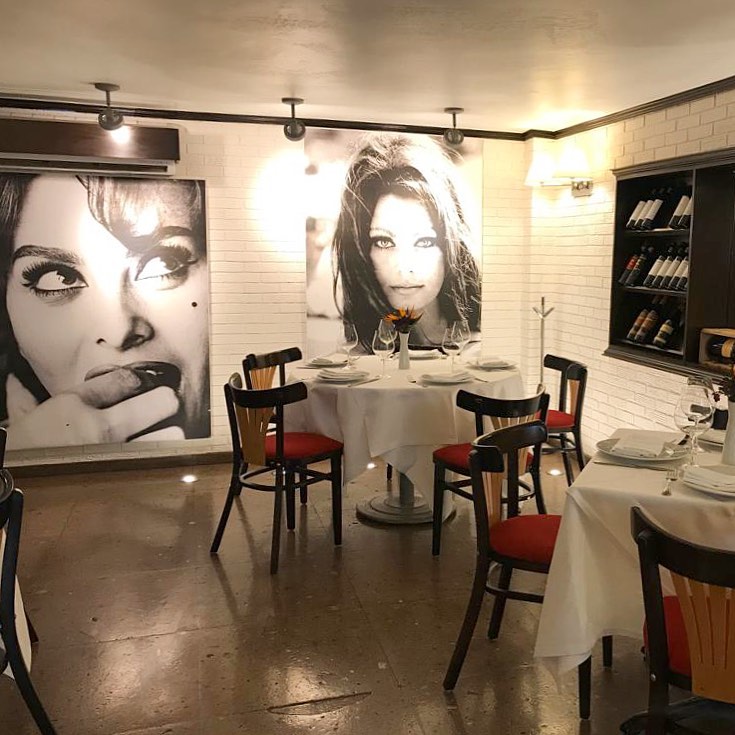 Restaurante italiano en Polanco