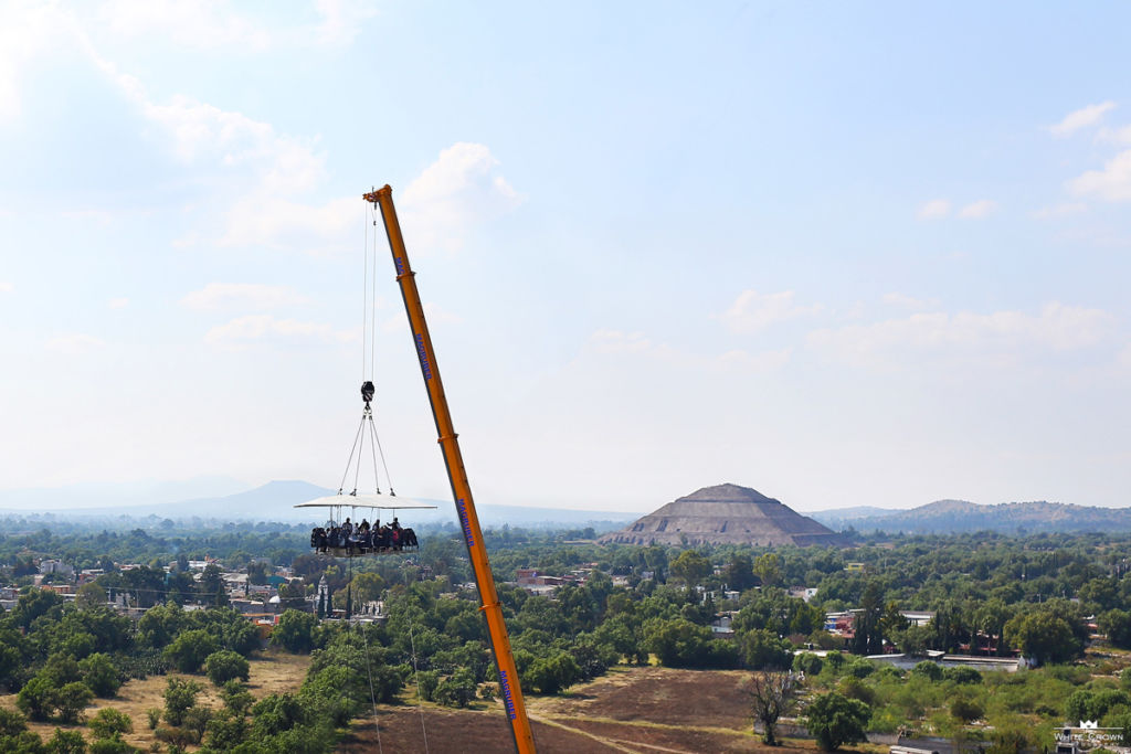 Celebra este 14 de febrero con una cena entre las nubes, en Teotihuacán