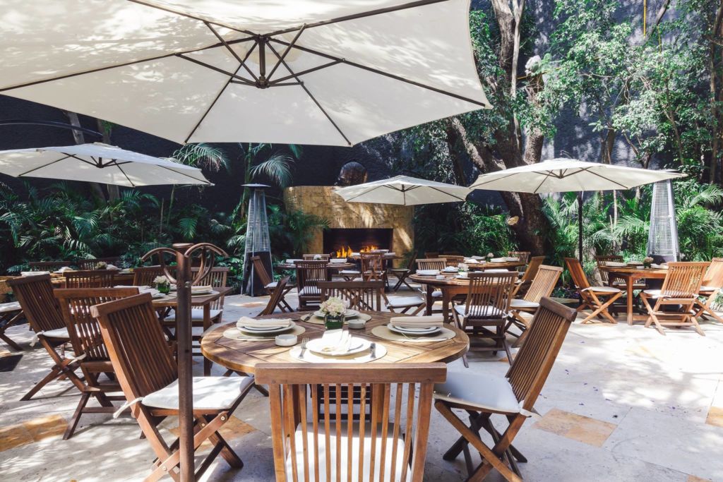 10 de los restaurantes al aire libre más bonitos y encantadores de San Ángel
