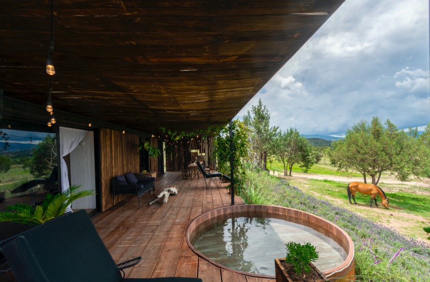 Hospédate en este refugio estilo japonés a menos de tres horas de la CDMX