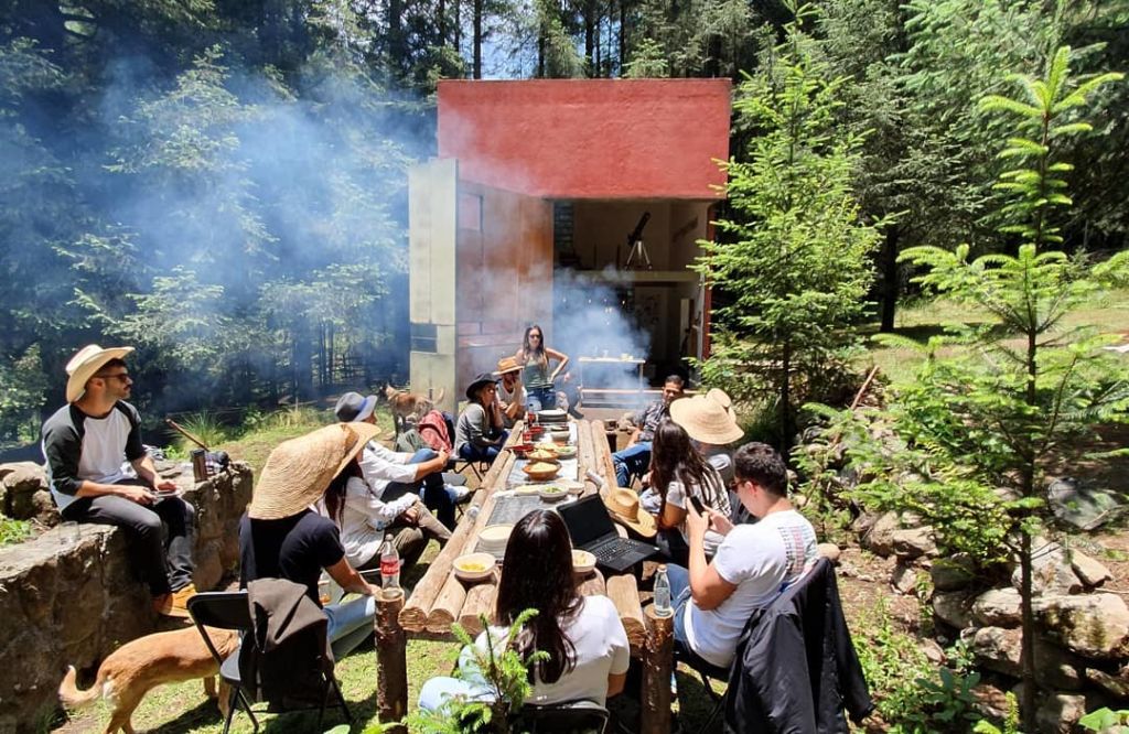 CUBO: El lugar secreto para tener una comida ‘top’ en pleno bosque (cerca de la CDMX)