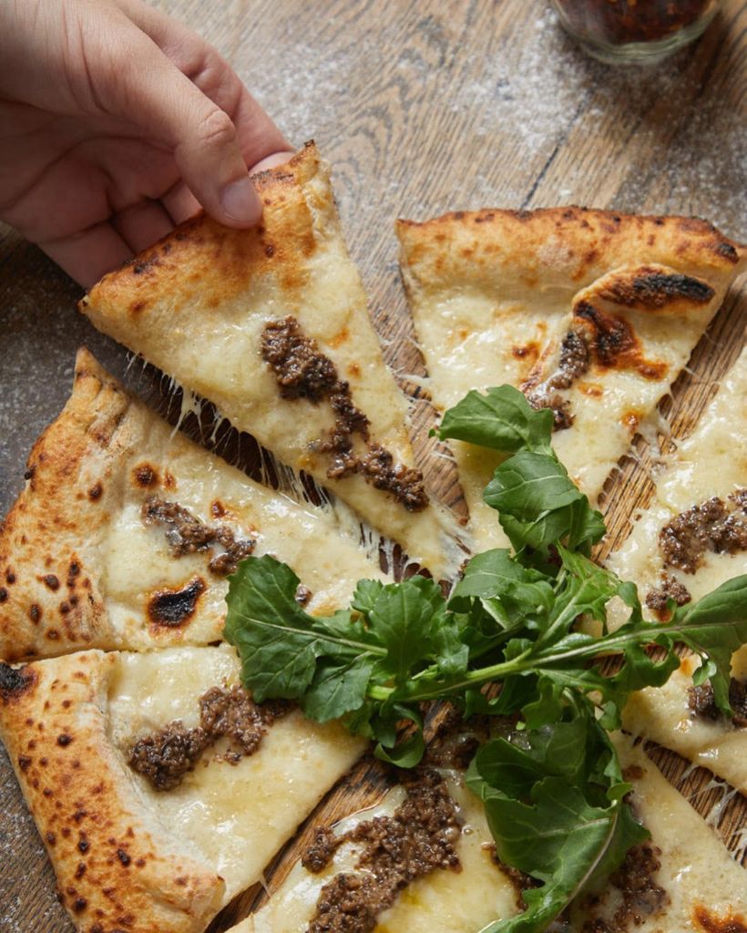 Pizza rica en polanco