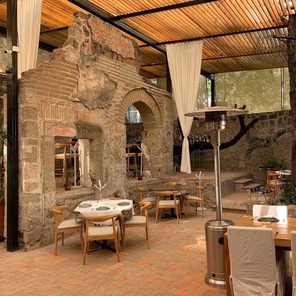 Este restaurante se encuentra dentro de un oasis de aguas termales en Aguascalientes