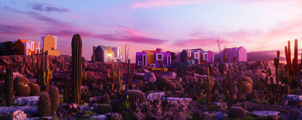 Sonora Art Village: El colorido pueblo utópico inspirado en el desierto de Sonora