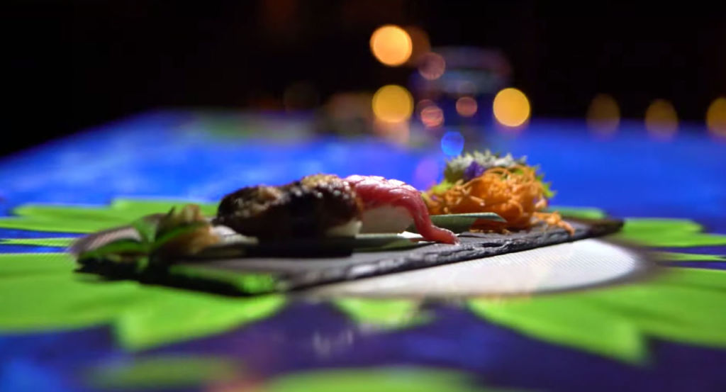 Digital Bistro Japan: la cena con mapping que debes experimentar si amas la comida y la cultura nipona (ahora en CDMX)
