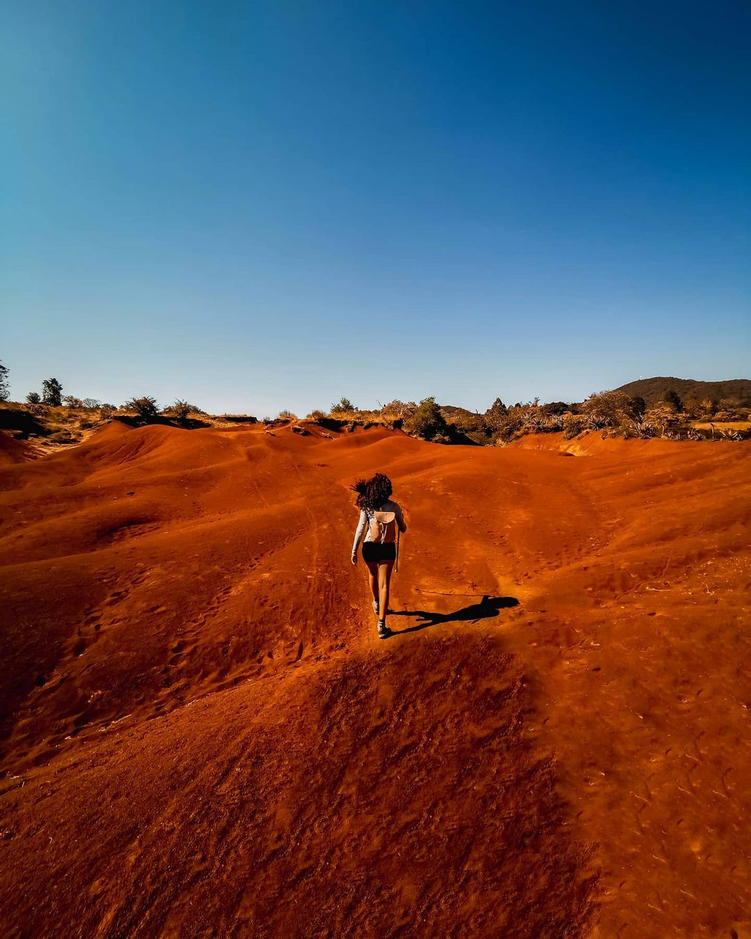 Dunas rojas en Amealco