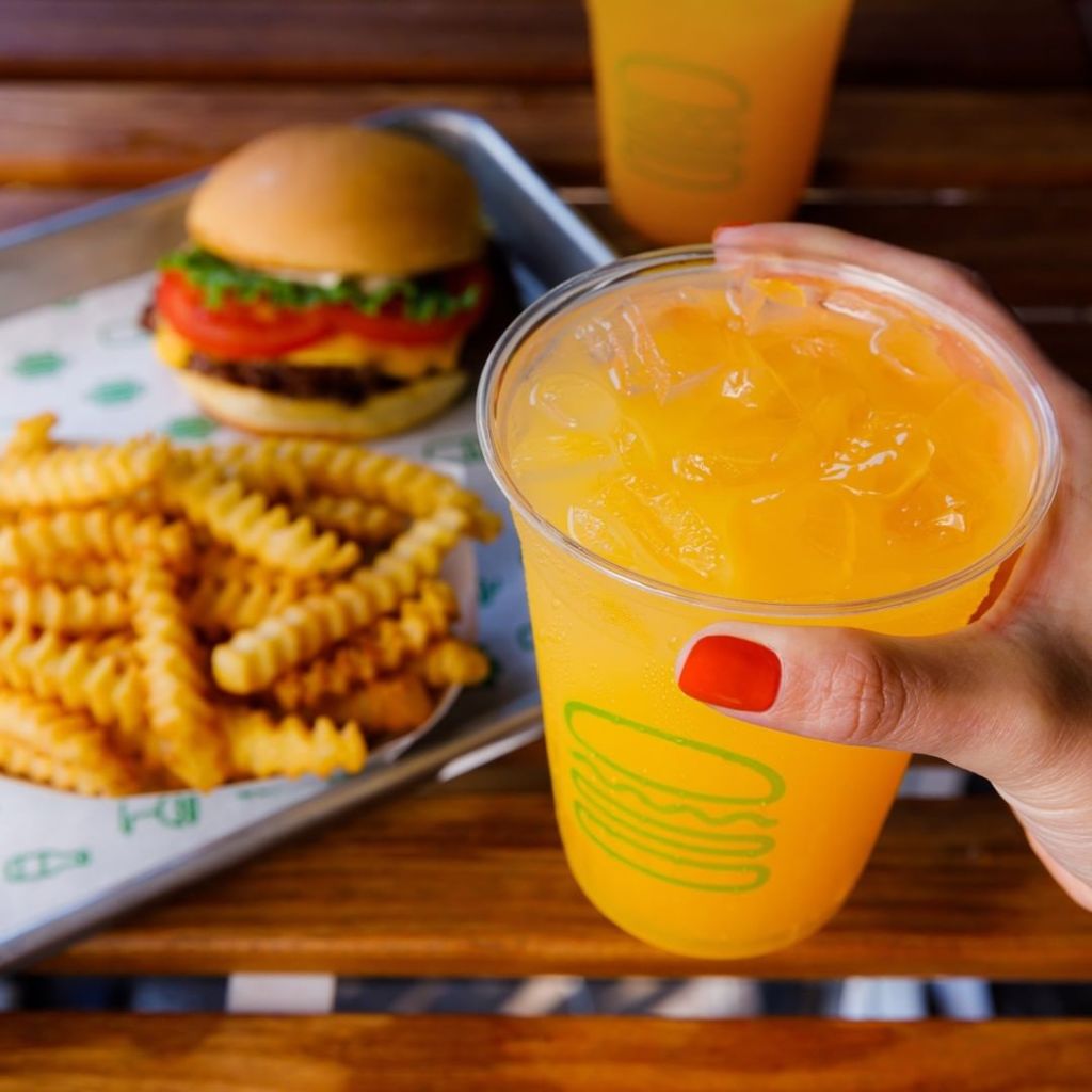 La nueva limonada de Shake Shack es la bebida que DEBES probar si amas la mandarina