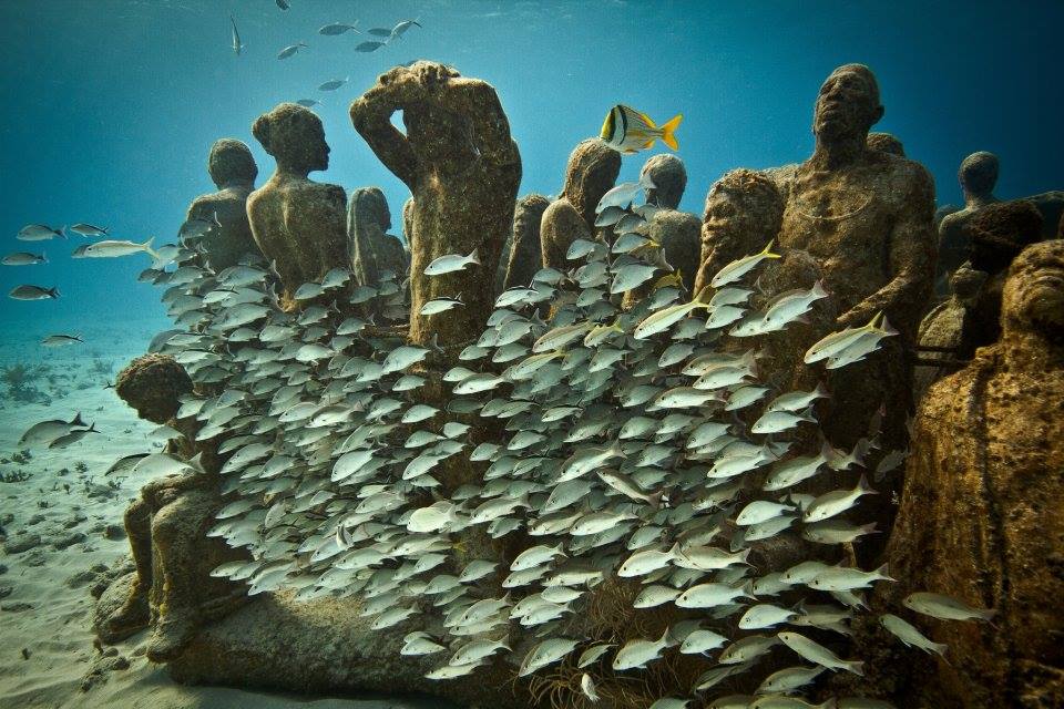 Museo Subacuático de Arte: más de 500 esculturas bajo el mar que debes visitar en México