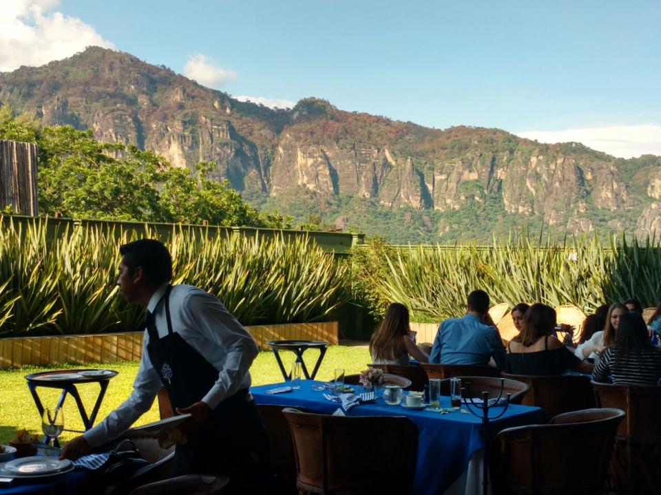 5 restaurantes al aire libre con una impresionante vista al Tepozteco
