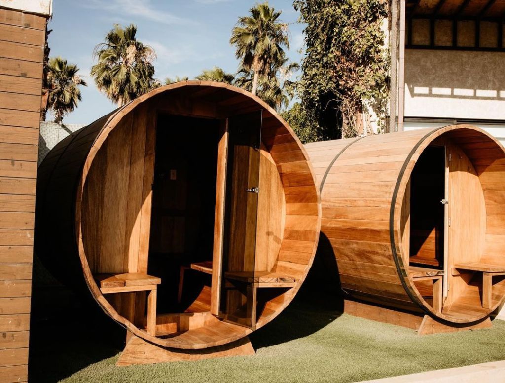 Luna de Sol: Disfruta de un sauna en barricas de vino entre paisajes del Valle de Guadalupe