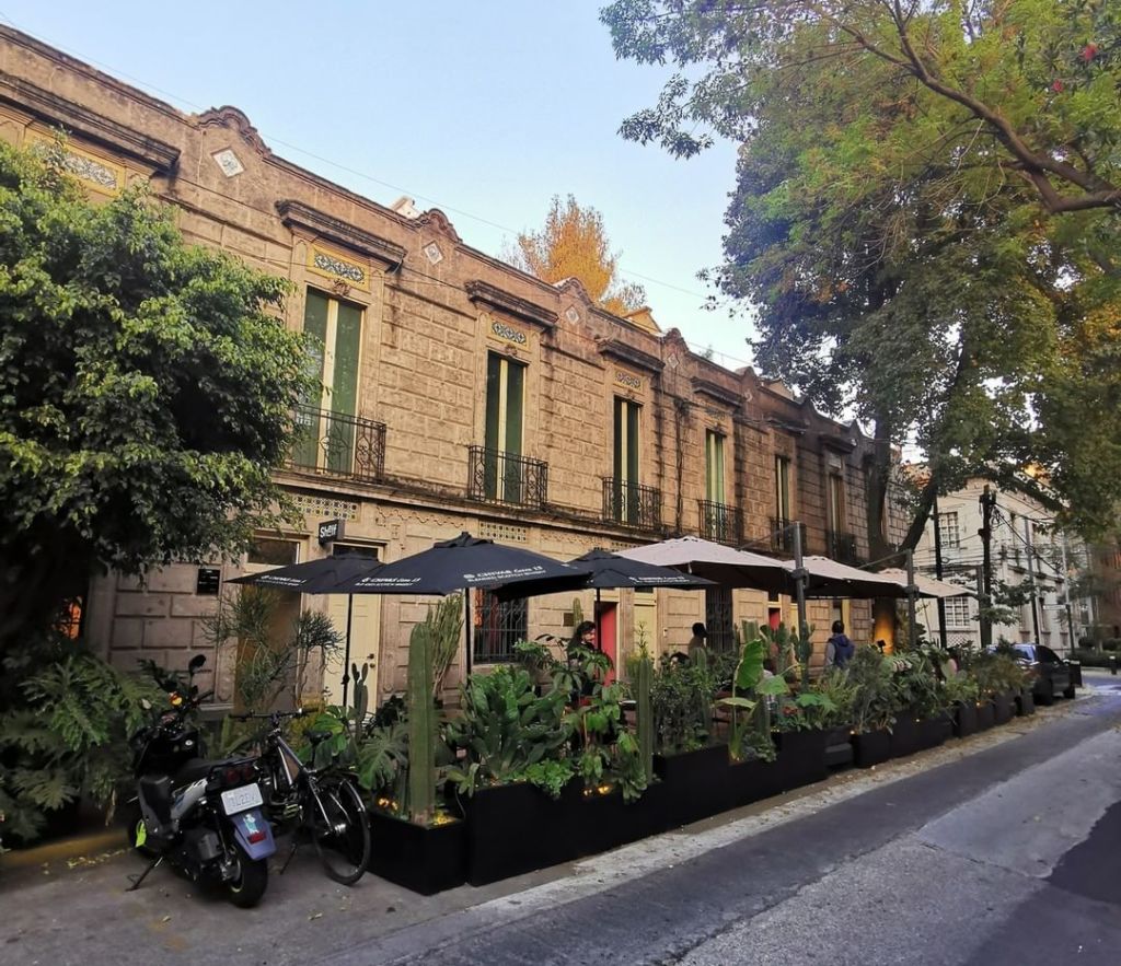 7 de los rinconcitos más bonitos para comer en la San Miguel Chapultepec