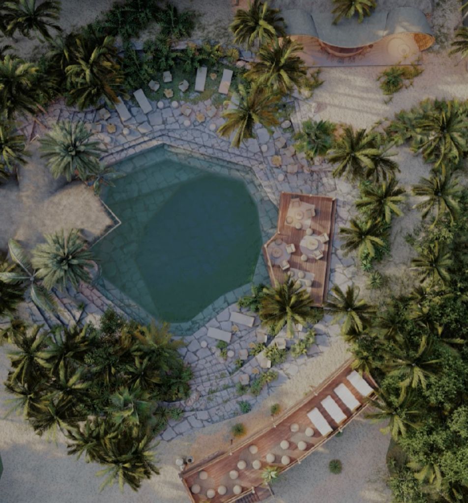 Vesica: el nuevo restaurante y club de membresía en Tulum, que tiene vista y acceso a un Cenote Maya