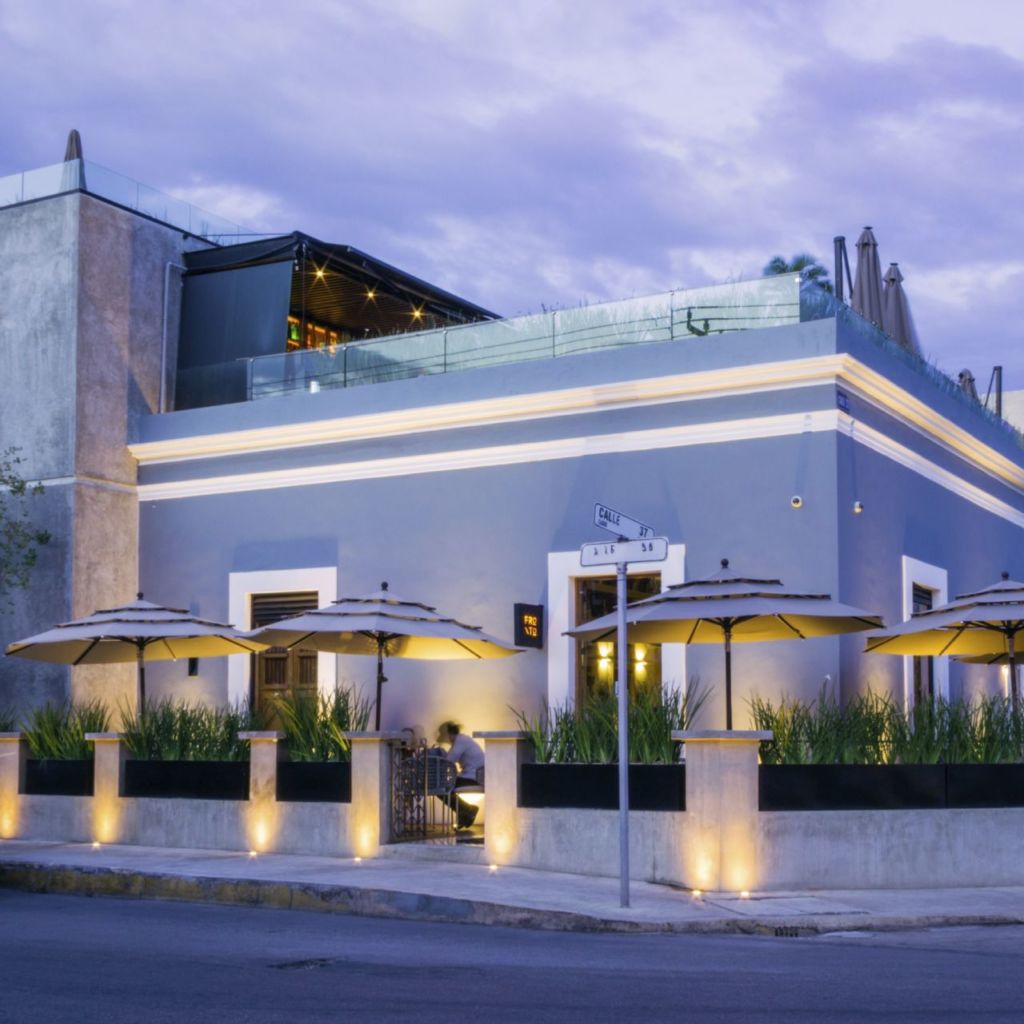 Fronto: la terraza más chic de Mérida dentro de un hotel de lujo