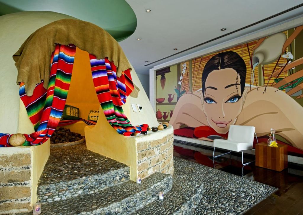 Descubre este temazcal súper lujoso para disfrutar un tratamiento de spa hidratante