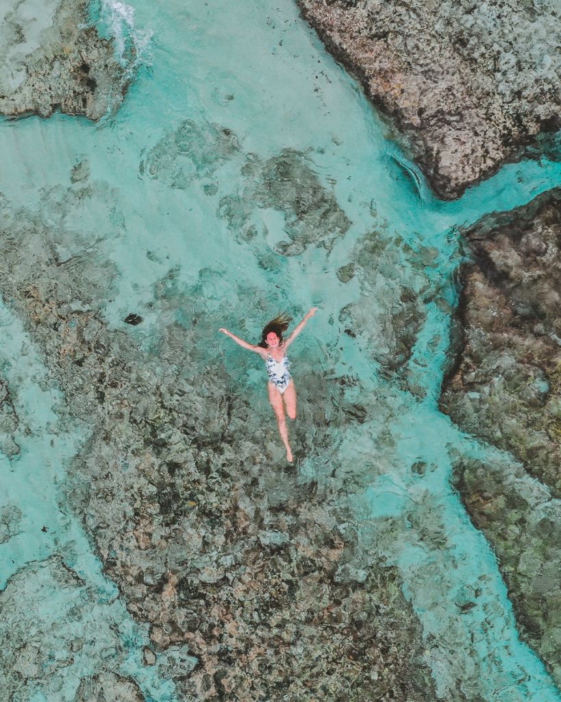 Caleta Tankah: una piscina natural formada por la erosión de las olas