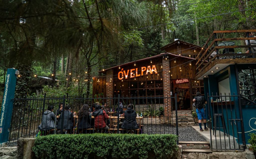 Óvelpaa: el restaurante en medio bosque para amantes del ciclismo