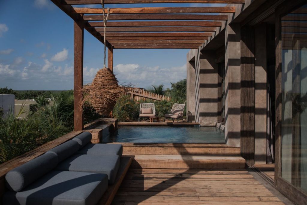 Nômade: un santuario de reconexión holística frente a la playa de Tulum