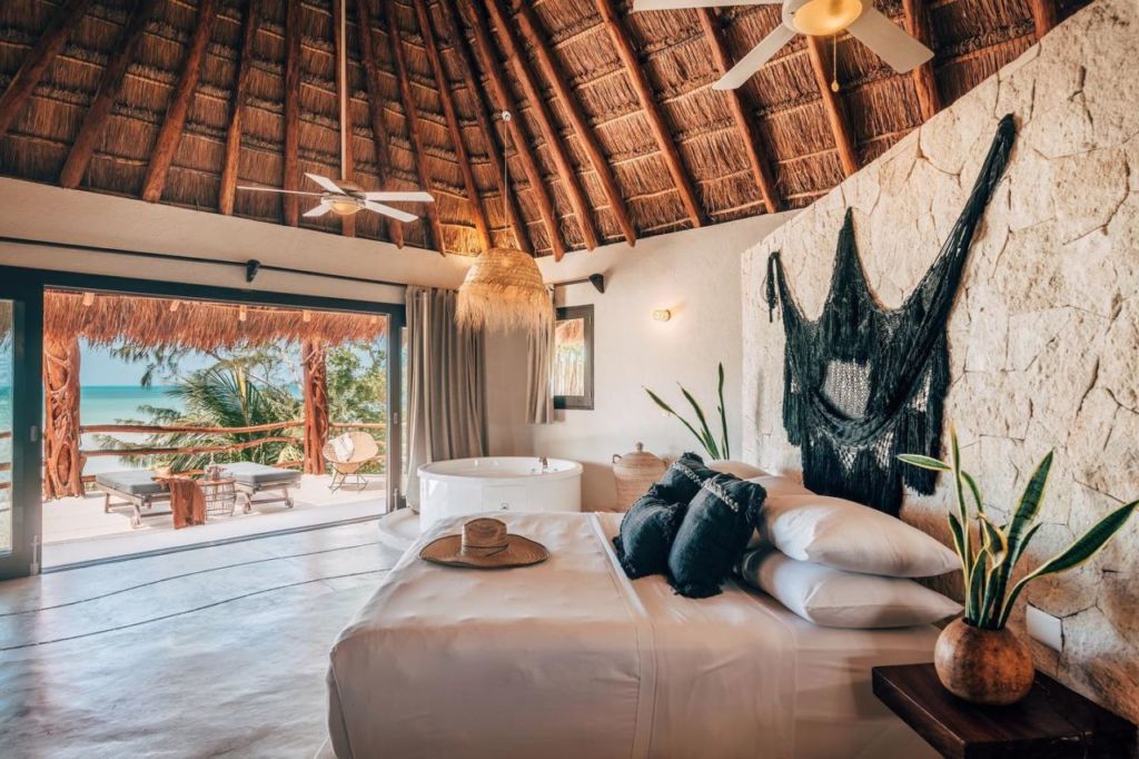 Villas Flamingos: cenas románticas en un teepee frente al mar&nbsp;