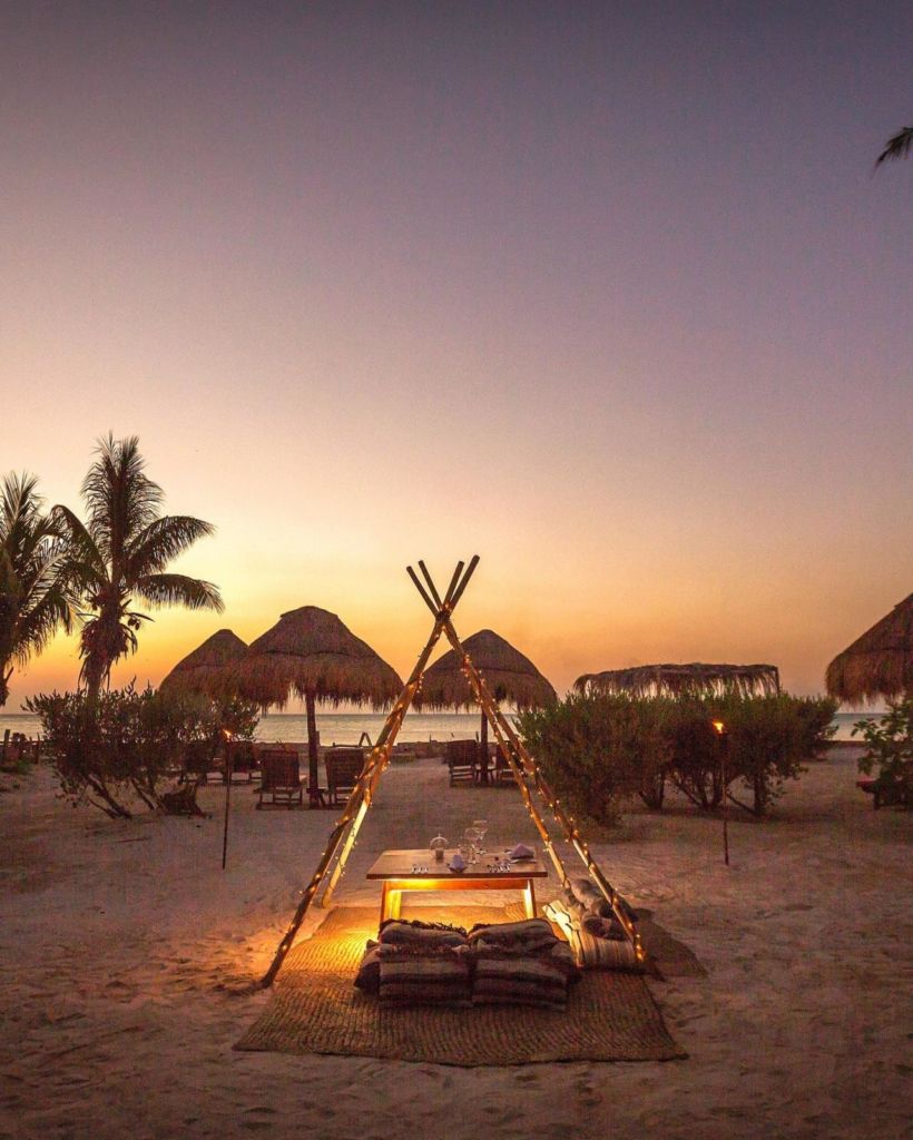 teepee-frente-al-mar