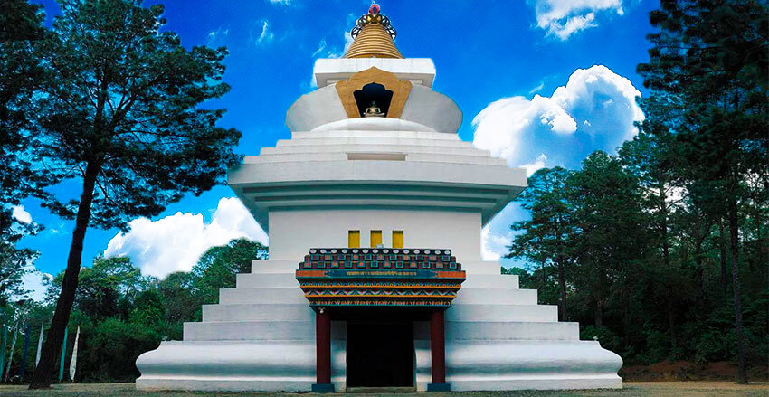 Hay un templo de paz en Valle de Bravo que te hará sentir en el Tíbet