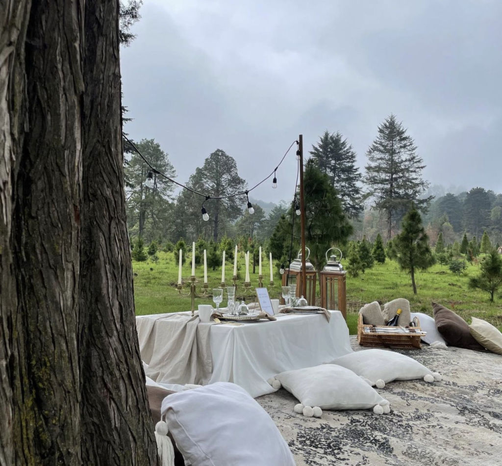 Vive un ‘luxury picnic’ en las montañas con vuelo en helicóptero cerca de la CDMX 