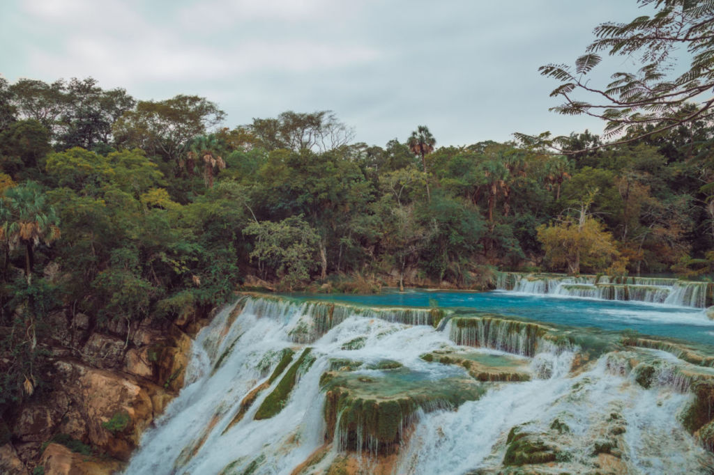 Esta cascada azul turquesa es una de las joyas naturales más bonitas de la Huasteca Potosina