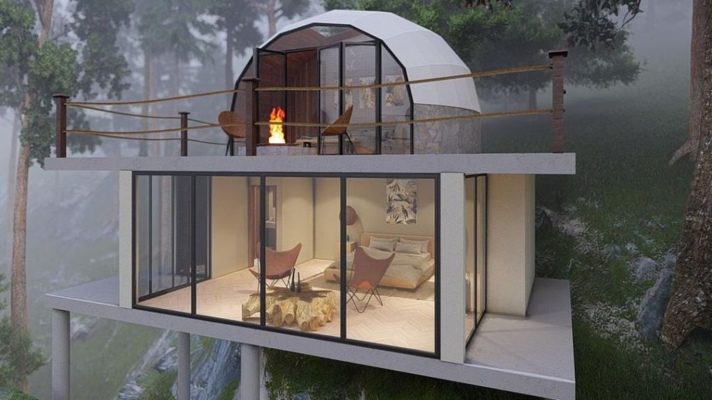 Kuppel: glamping en medio del bosque de niebla en Zacatlán de las Manzanas