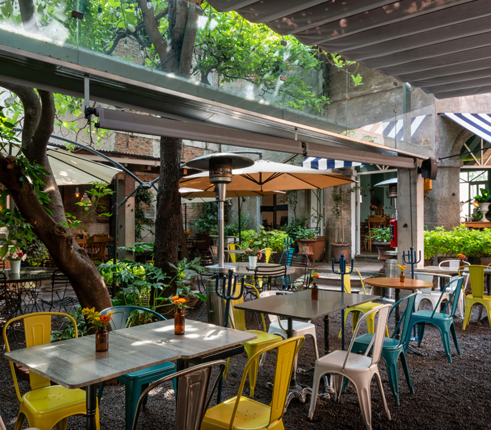 Patios en la CDMX