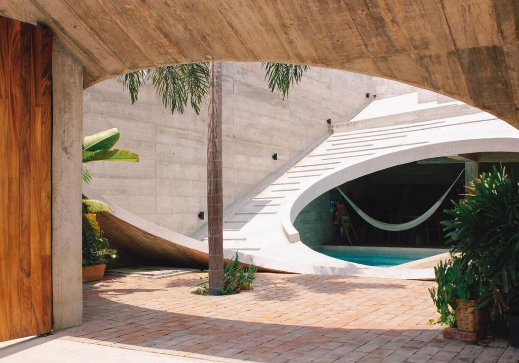 Este Airbnb tiene la alberca más aesthetic de Zicatela (su diseño vanguardista te sorprenderá)