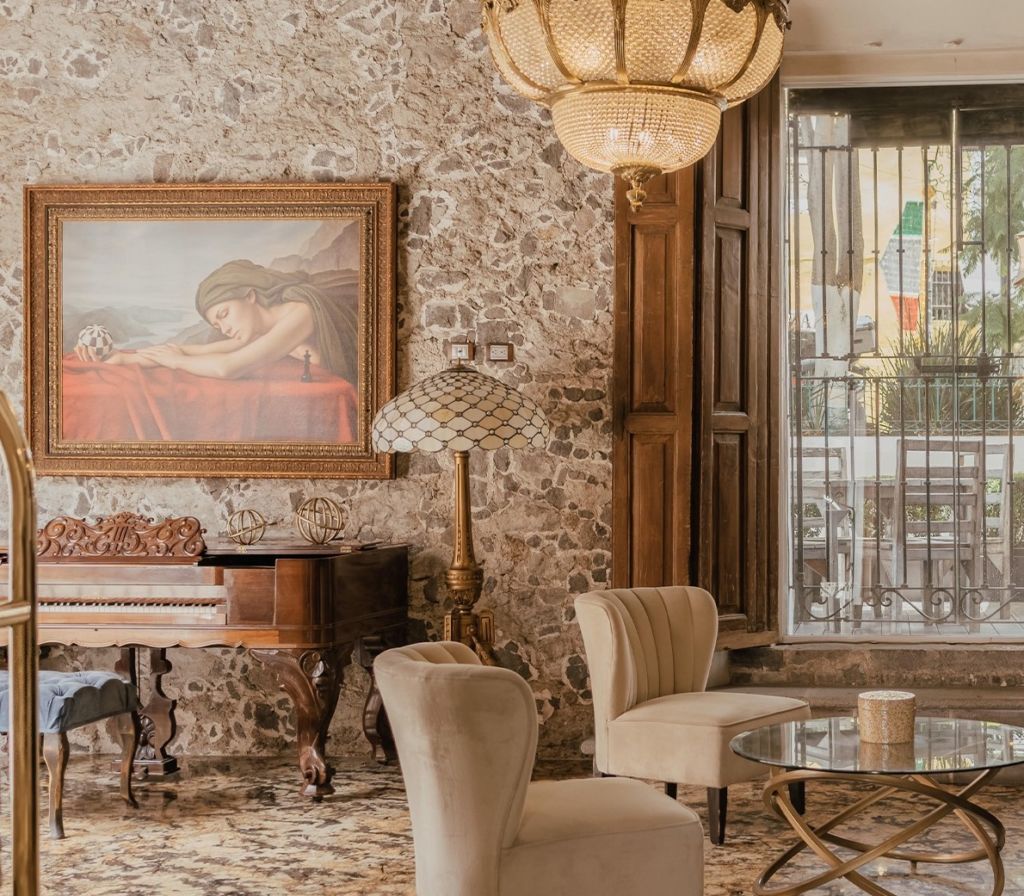 Este hotel histórico está junto a uno de los mercados de antigüedades más lindos de Puebla (visítalo un ‘finde’)