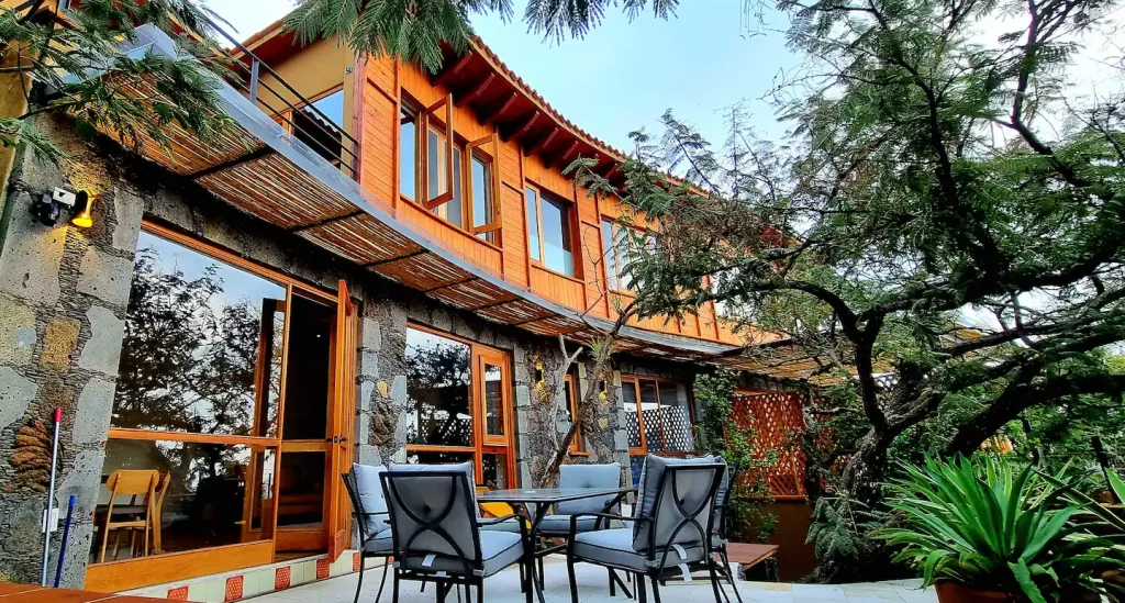 casa de fin de semana en la montaña