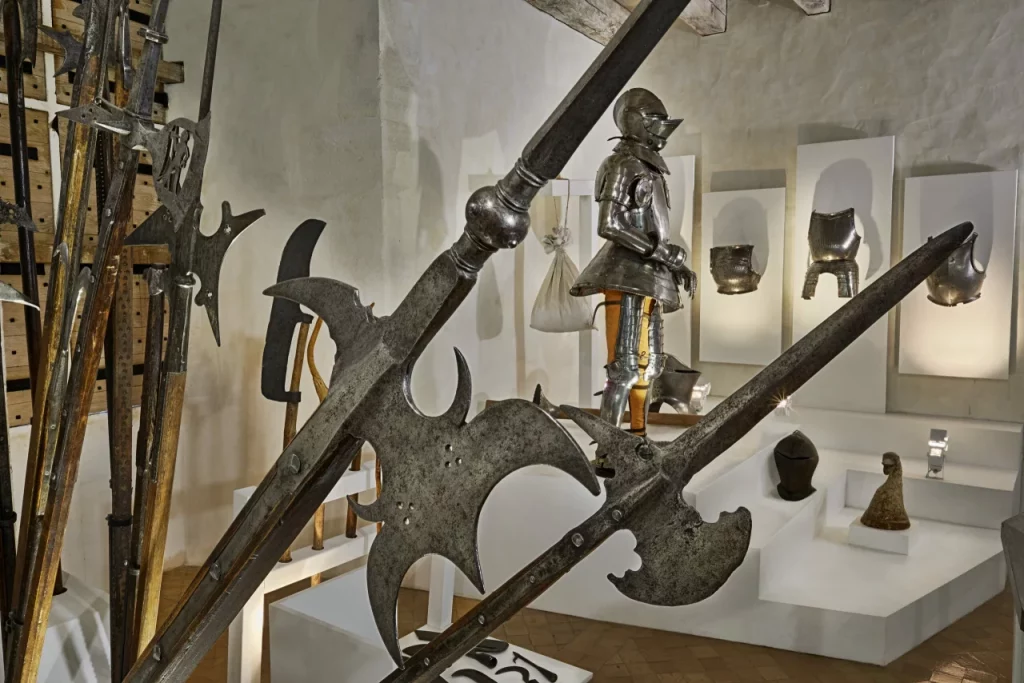 museo de la guerra en la época medieval