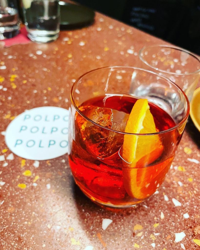 negronis cóctel clásico italiano