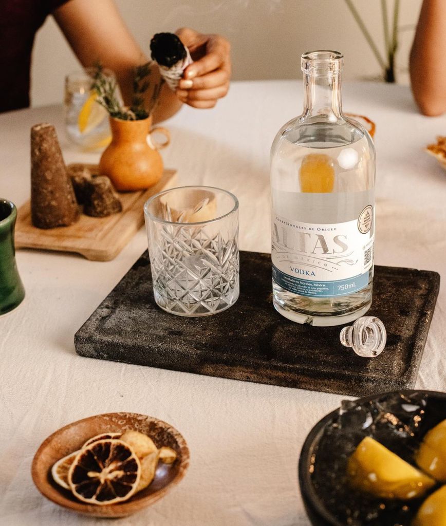 destilados para celebrar el 15 de septiembre