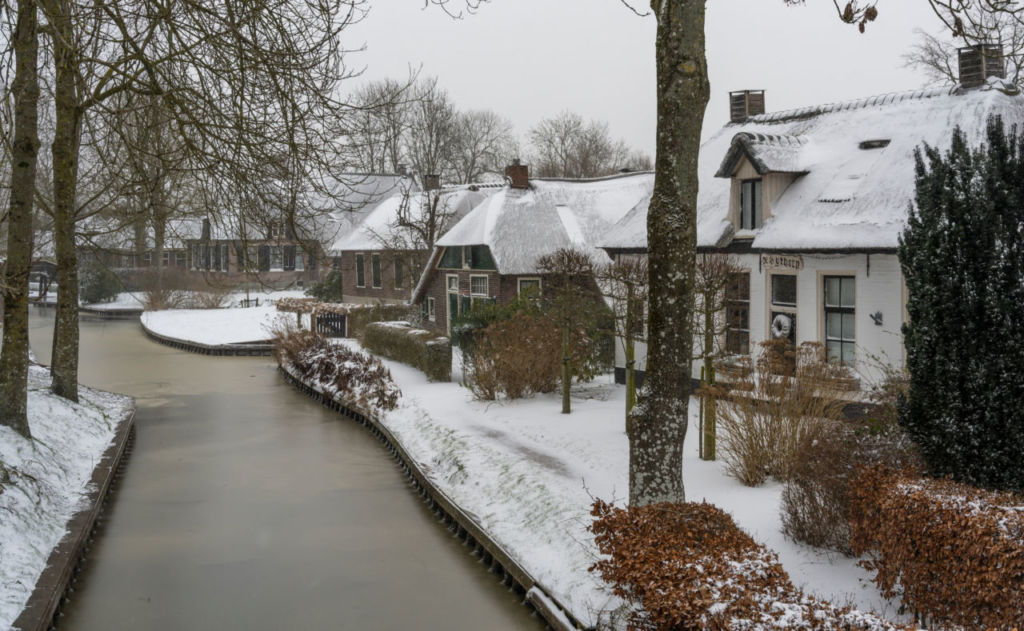 giethoorn en invierno