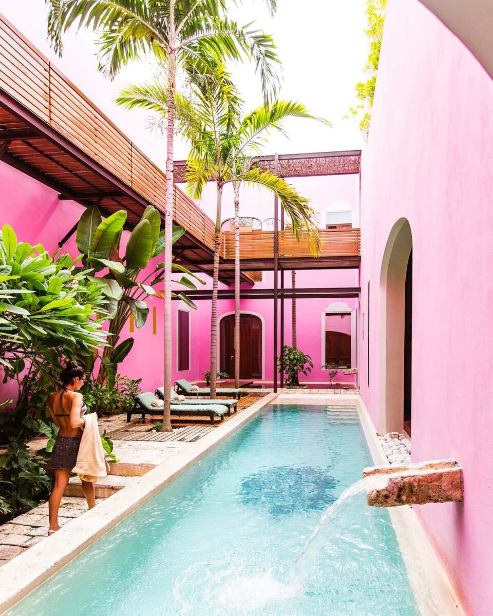Estos son los hoteles más ‘pink’de todo México (demasiado bonitos)