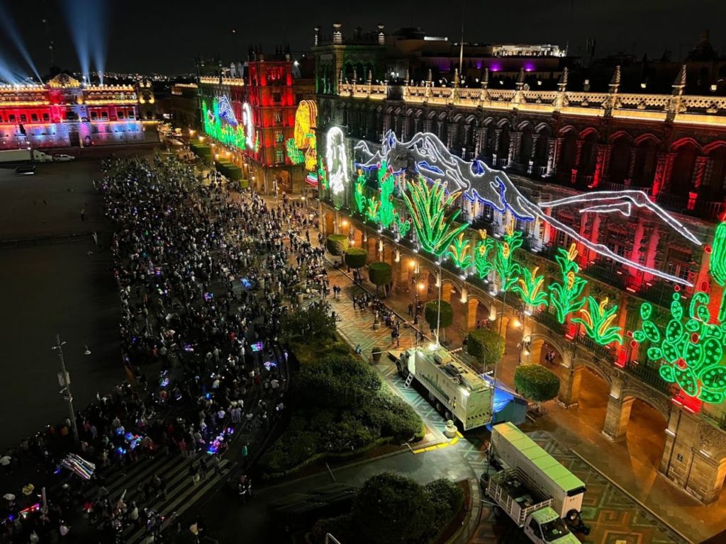iluminación fiestas patrias