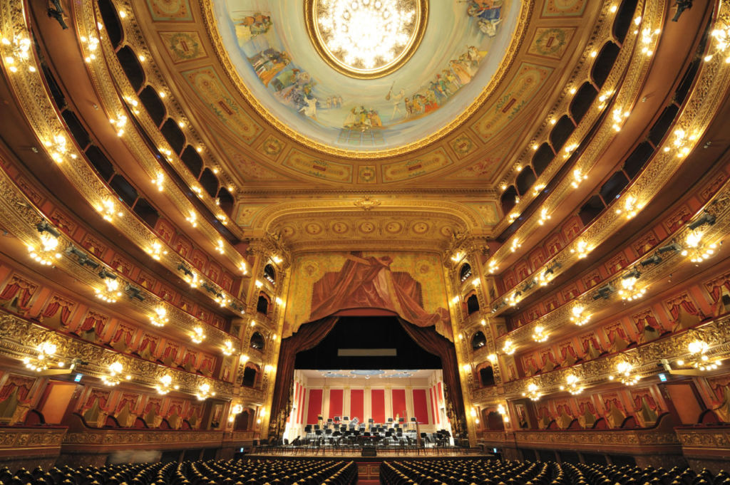 recinto de ópera Teatro Colón