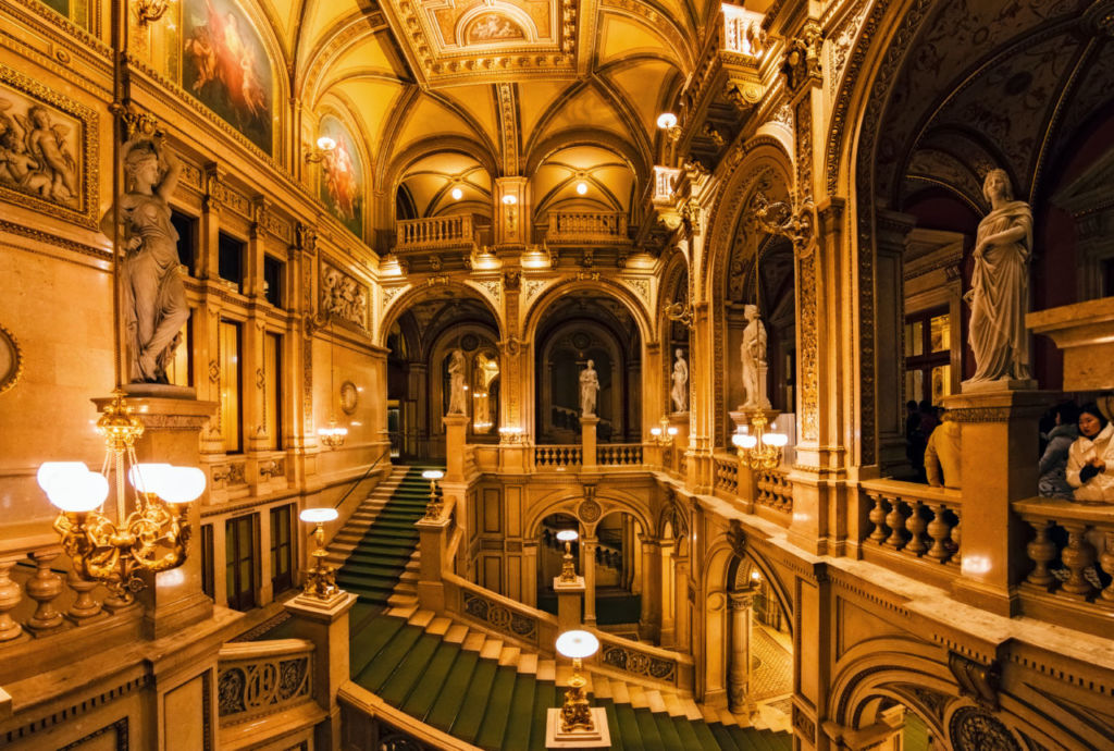 anfiteatro de ópera en Viena