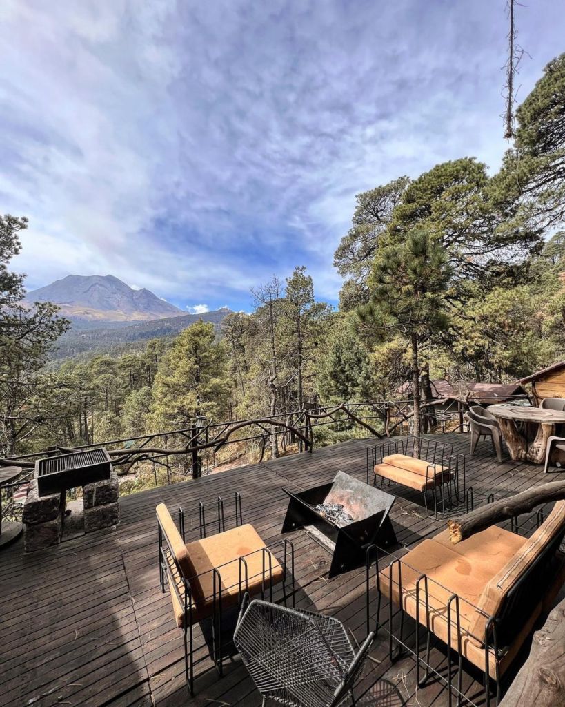 cabañas cerca de cdmx con vistas bonitas