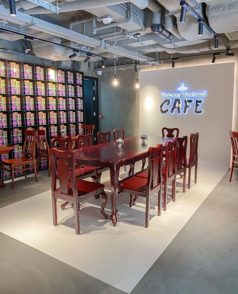 cafeterías de marcas de lujo bonitas 