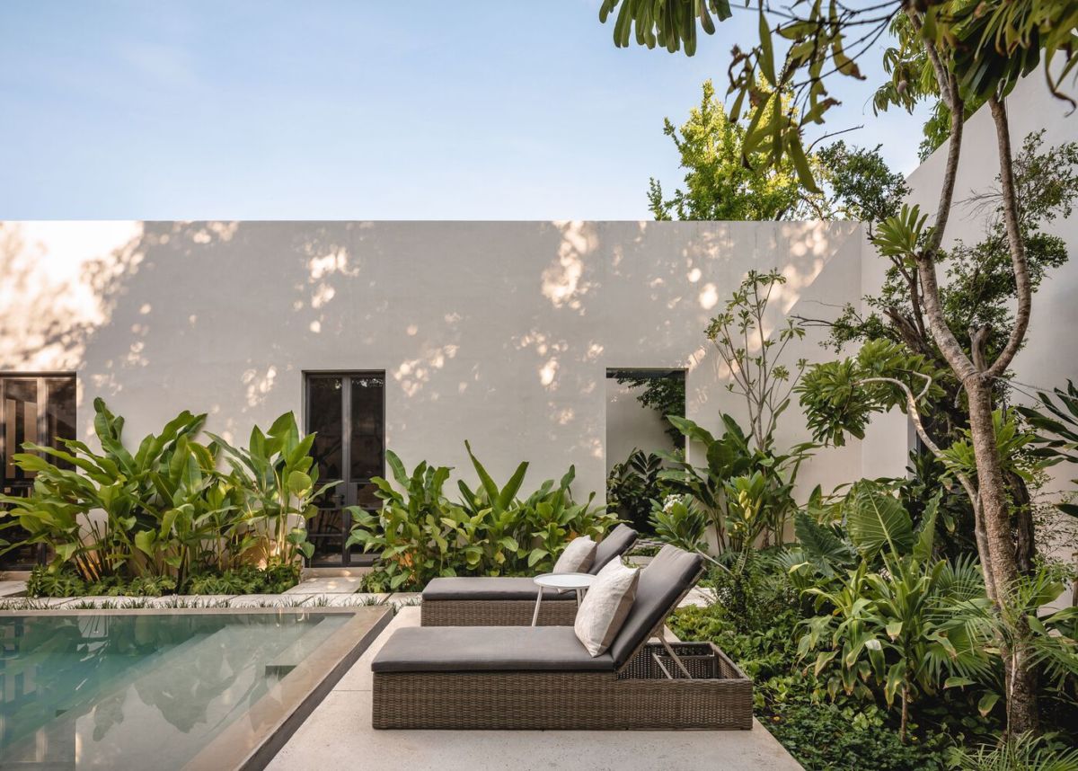 casas bonitas en Mérida alberca
