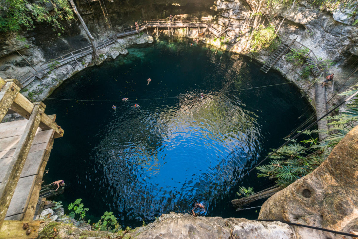 cenotes espectaculares en Yucatán Xcanché