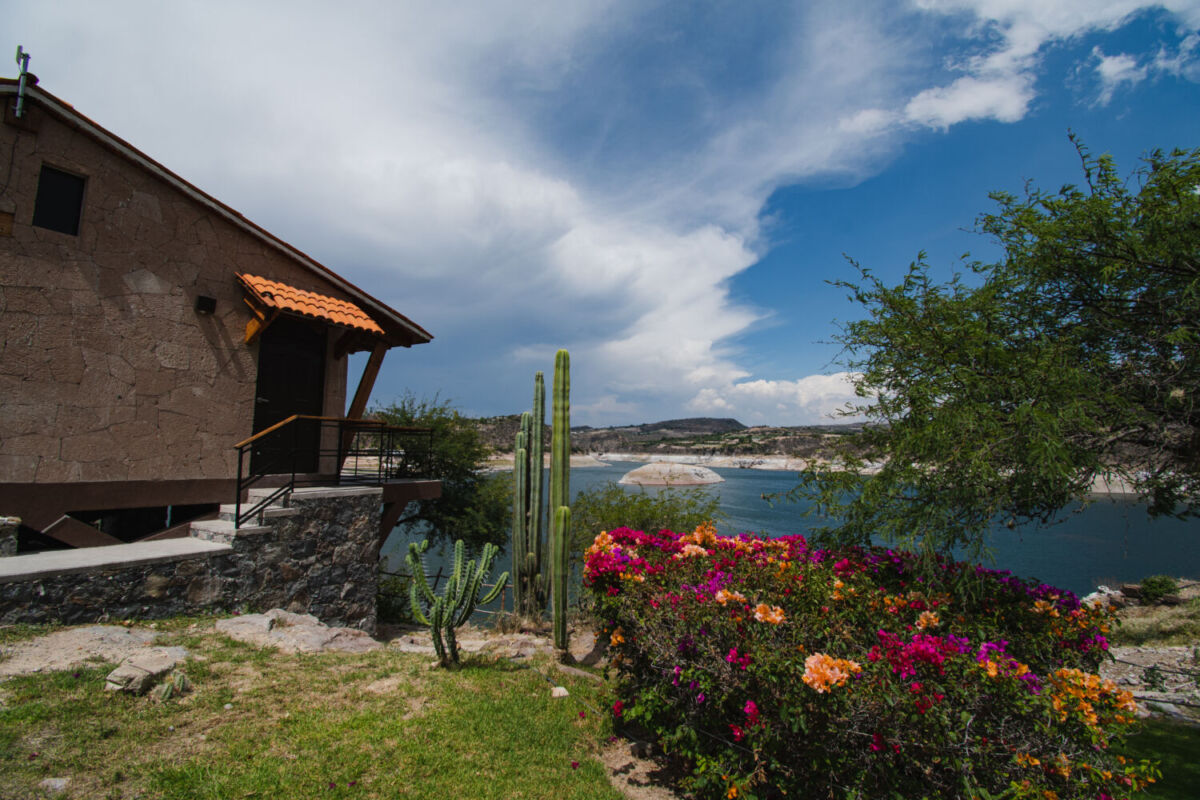 cabaña en una isla queretana